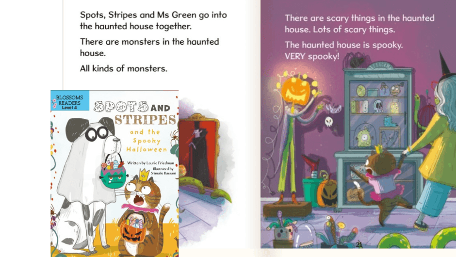 scary storybook for kids' Halloween – Spots and Stripes