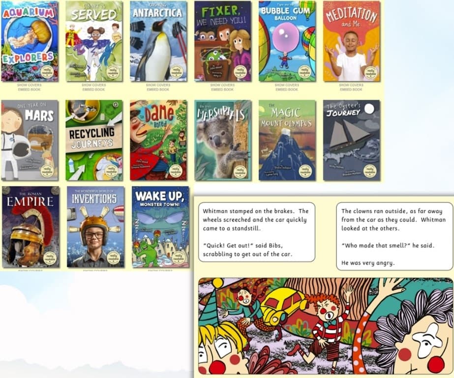 Really Readable Hi-Lo Readers in the Reading Eggs Library